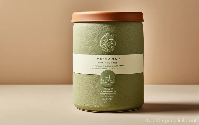 제품디자인 자격증과 관련된 자격제도 - **Prompt:** A close-up shot of an innovatively designed, eco-friendly product package made from smoo...