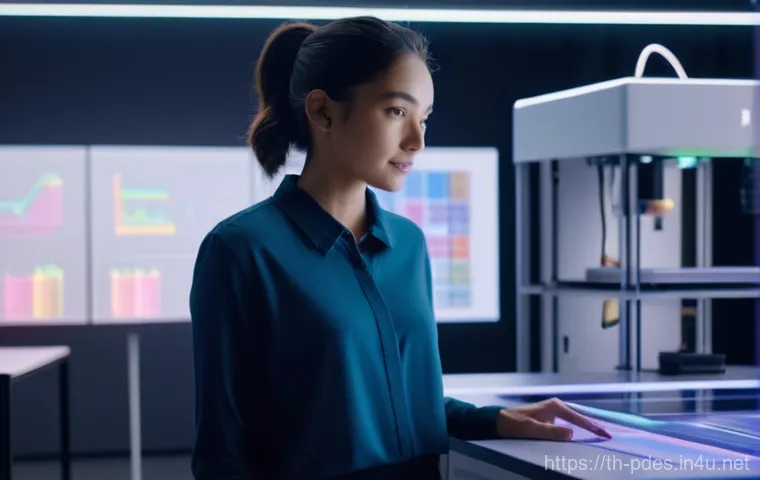 제품디자인 자격증 시험 일정 - **AI-Powered 3D Product Design Innovation**
A product designer, in her late 20s, professionally ...