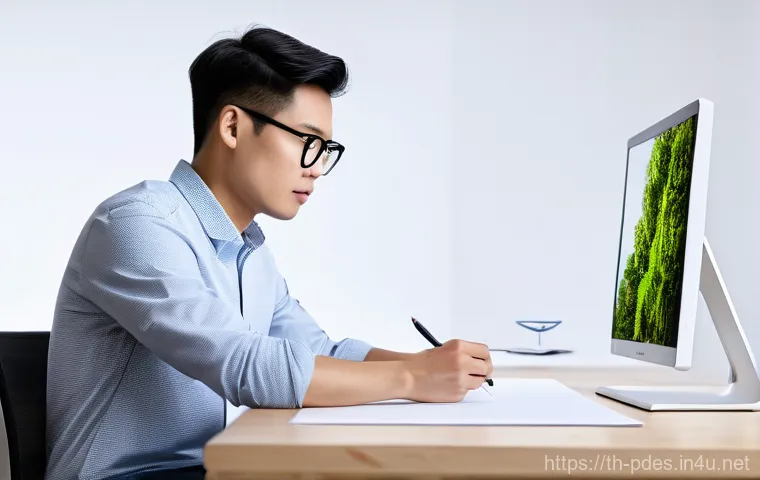 제품디자인 자격증 시험 준비 체크리스트 - **Prompt 1: Focused Study and Strategic Planning**
    "A young Thai student, appearing calm and det...